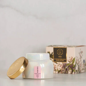 Aurora Perl GlassJar Scent Candle Sakura