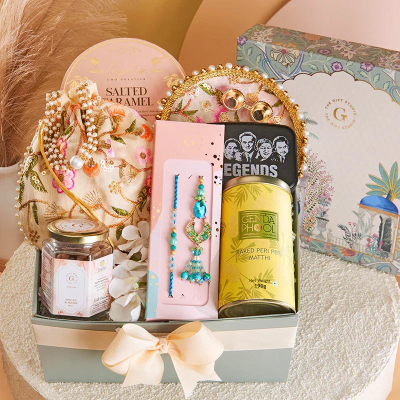 Melodies & Munchies Bhaiya-Bhabhi Rakhi Hamper - Image 2