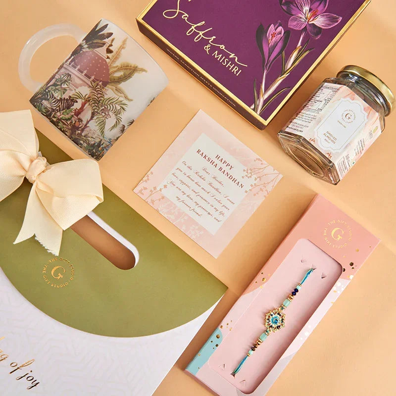 Rakhi Vibe Hamper for Brother for International Shipping | Exclusive Global Delivery - Image 2