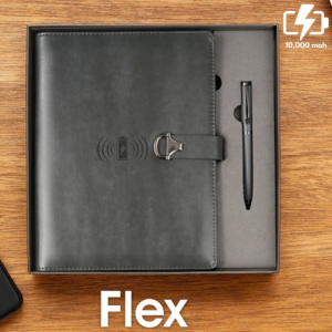 Flex Power Bank Organizer with Wireless Charging (10,000mAh)