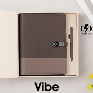 Vibe LED Power Bank Organizer with Study Lamp & Storage (10,000mAh)