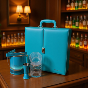 Luxury Cocktail Bar Set with Carry Case