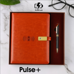Pulse+ Power Bank Organizer with Phone Stand & 16GB Drive (10,000mAh)
