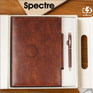 Spectre Power Bank Organizer with Phone Stand & Charging Kit