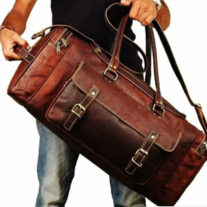 leather Travel Duffle Bag