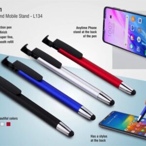 3-in-1 Multifunction Pen with Stylus & Mobile Stand (L-134)