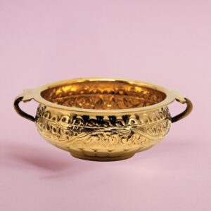 Embossed Brass & Copper Urli