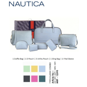 Nautica 7-Piece Travel Bag Combo Set