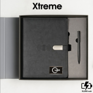 Xtreme LED Logo Power Bank Organizer with Wireless Charging