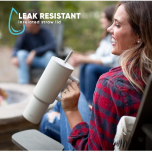 Insulated Straw Tumbler Mug