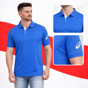 Asics Polo Blue T-shirt