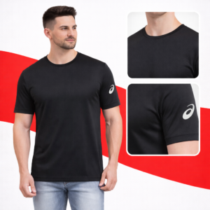 Asics round neck black