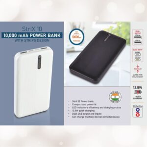 StriX 10 Slim Power Bank 10000mAh