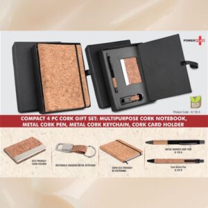 Classic Notebook Gift set: A5 Elastic Notebook With Flat Pen