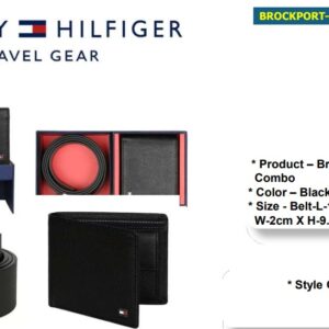 Tommy Hilfiger Brockport Belt & Wallet Combo
