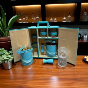 Tiffany & Co. Luxury Bar Set Hamper with Ice Bucket