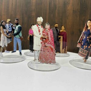 Custom Acrylic Photo Standees Set (Multi-Figure Personalized Cutouts)