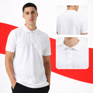 Wildcraft Cotton polo white