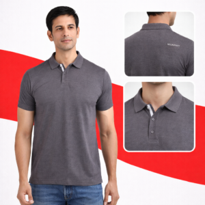 Wildcraft charcoal Grey polo