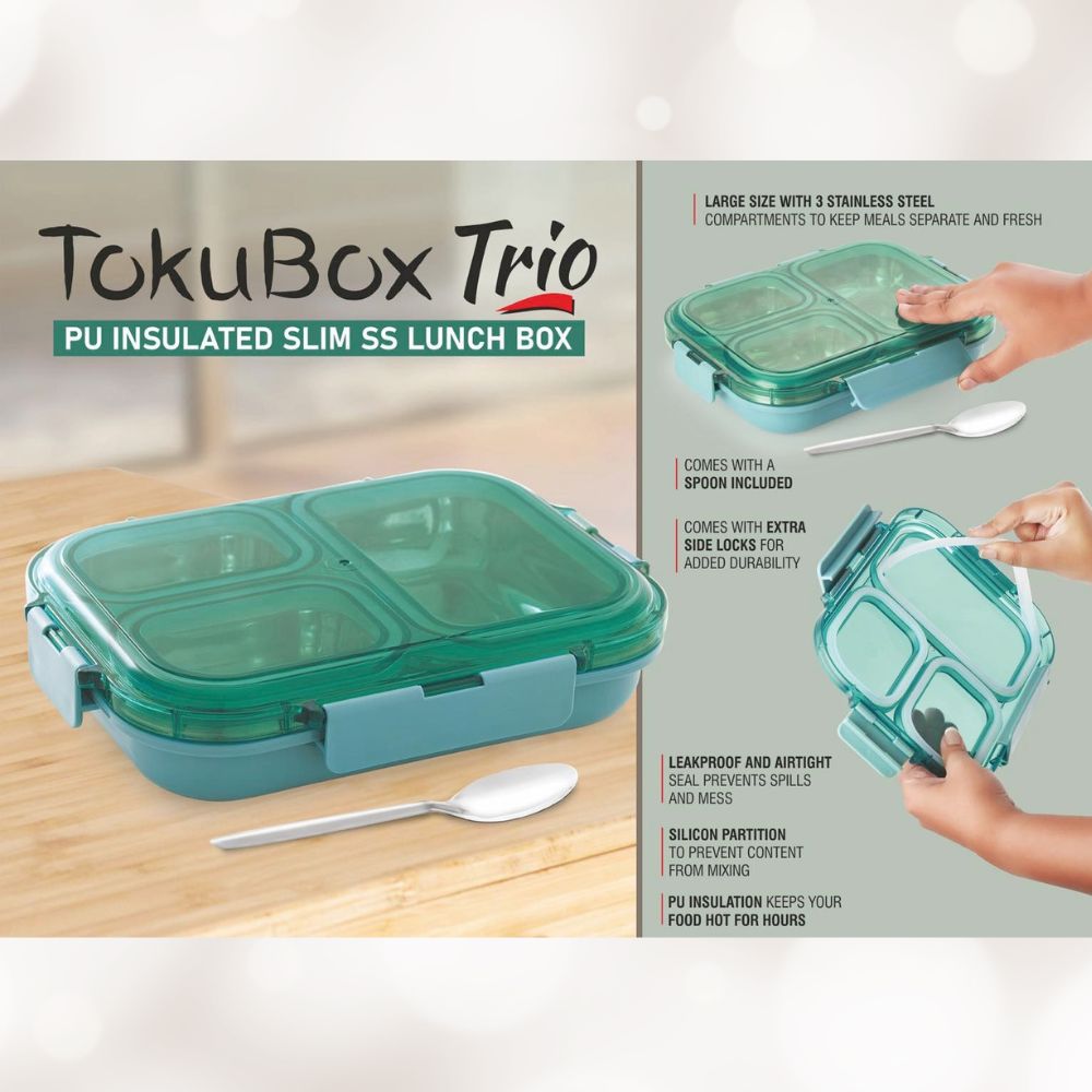 TokuBox Trio Lunch Box