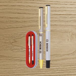 Silver Gold Premium Corporate Pen Set