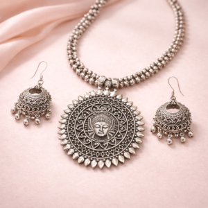 Radiant Sun Deity Heritage Necklace Set