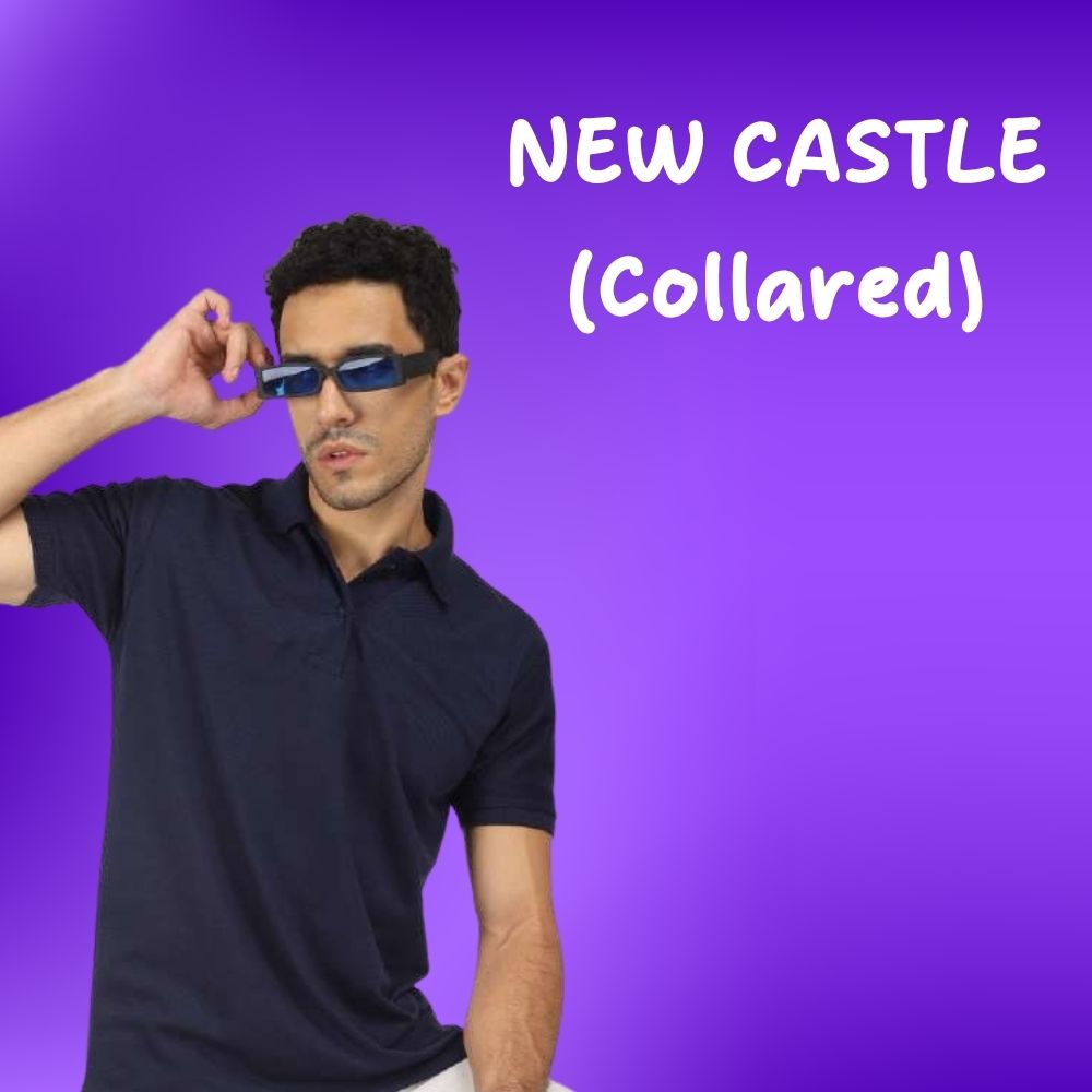 New Castle Double Pique Matte Polo T-Shirt (200–210 GSM, PC Blend)