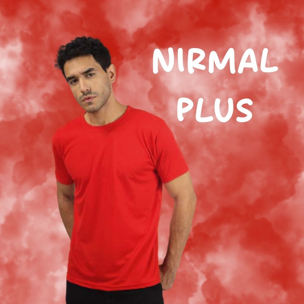 Nirmal Plus Mesh Round Neck T-Shirt