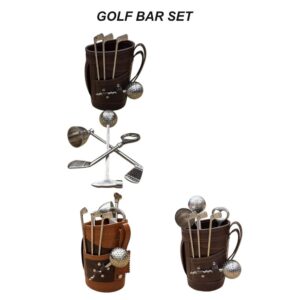 Golf Theme Bar Tool Set