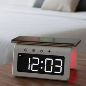 Wireless Charging Alarm Clock