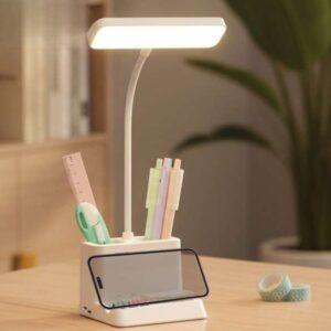 Desk Organizer Lamp Station