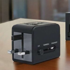 TravelEase Universal Travel Adapter with Type C & USB Ports