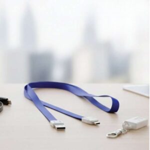 e-ID Lanyard with Charging Cable