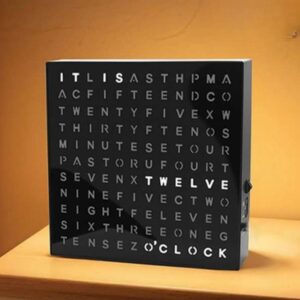 Grid Light Up Word Clock