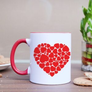 Heart Cluster Design Mug