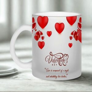 Valentine Hearts Message Mug