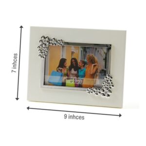 Photoframe with Flowers (Wood)