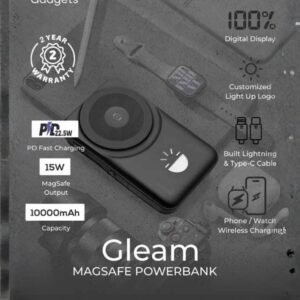 Gleam 10000mAh MagSafe Power Bank