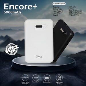 Encore+ 5000mAh Power Bank